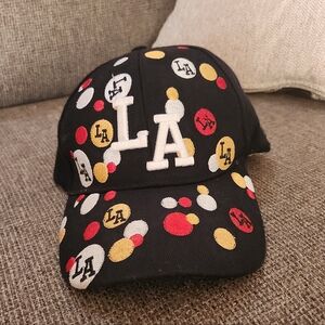 Rare Designer-Inspired LA Embroidered Statement Baseball Cap